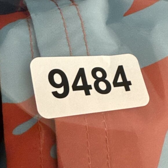 Quiksilver Men's S Brief Lined Board Shorts Hybrid Orange Tropical Inseam 6.5" - Picture 13 of 14